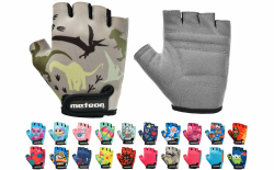 🚴‍♂️🧤 Kinder Fahrradhandschuhe Bike Gel BMX Handschuh Jungen Mädchen radhandschuhe XS Dinosaurs Angebot bei HelloDeals