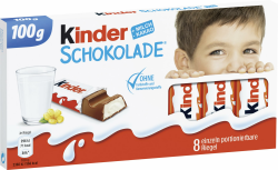 Angebot: Kinder Schokolade Tafel, 100 g 🍫 Angebot bei HelloDeals