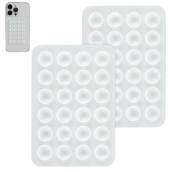 📱 2 Stück Silikon Handyhalterung mit starken Saugnäpfen und freihändigem Design Angebot bei HelloDeals