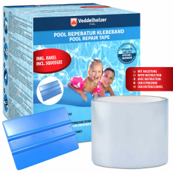 Veddelholzer Pool Reparaturset 🌊🩹 Unterwasser Klebeband 10cm x 150cm Angebot bei HelloDeals