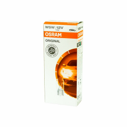 🔥 Mega Deal: 10x OSRAM GLÜHBIRNEN 12V 5W W2.1x9.5d RÜCKLICHT KENNZEICHEN STANDLICHT BLINKER Angebot bei HelloDeals