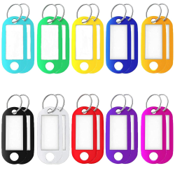 Schlüsselanhänger mit beschreibbaren Etiketten 🌈🔑 Angebot bei HelloDeals