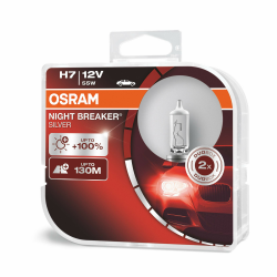 🔥 Osram Night Breaker Silver H7 - +100% mehr Helligkeit! 👀 Angebot bei HelloDeals