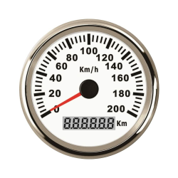 🚗 ELING Universal GPS Tacho Kilometerzähler 200km/h Tachometer für Auto Boot Yacht Schiff 🚤 Angebot bei HelloDeals