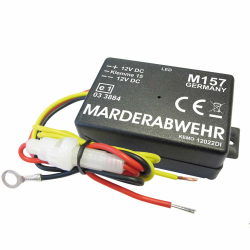 🚗🔊 Kemo M157 Marderabwehr mit schrillen, hohen Tonimpulsen ca. 12 kHz - Verjagt Marder aus Autos, Garagen! Angebot bei HelloDeals