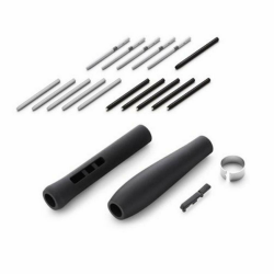 🎨 Wacom K100503 Intuos4 Accessory Kit, Schwarz 🖌️ Angebot bei HelloDeals