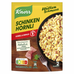 🍜🥓✨ Knorr Hüttenschmaus Schinken Hörnli - Leckeres Fertiggericht! Angebot bei HelloDeals