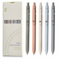 UIXJODO Gelstifte, 5 Stück 0,5 mm japanische schwarze Tinte 🖊️ Angebot bei HelloDeals