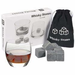 🥃🧊 NXPUXP 9 Stück Whisky Steine - Premium Whiskey Rocks - Eiswürfel Steine Angebot bei HelloDeals