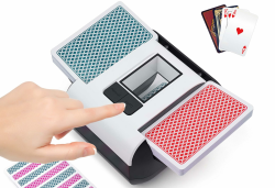 🃏🎰 Kartenmischmaschine Elektrische Automatischer Kartenmischer für 1-2 Decks 🎲🃏 Angebot bei HelloDeals