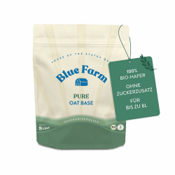 Angebot: Blue Farm Pure Oat Base für bis zu 8 Liter Haferdrink zum Selbermischen 🥛👨‍🌾 Angebot bei HelloDeals