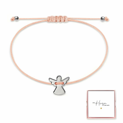 BOYATONG Schutzengel Armband Silber mit Verstellbarem Seil 😇🎁 - Perfektes Geschenk für Mädchen & Frauen Angebot bei HelloDeals