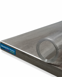 🌟 Tischfolie transparent 2mm mit abgeschrägter Kante 90cm x 160cm 🌟 Angebot bei HelloDeals