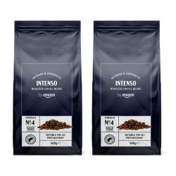 🌿 Intenso Röstkaffee Ganze Bohnen, 1kg (2 Packs of 500g) 🌿 Angebot bei HelloDeals