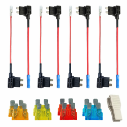 🚗 8 Stück Stromdieb Sicherung Kfz Standard Flachsicherungen + Adapter 🔧 Angebot bei HelloDeals