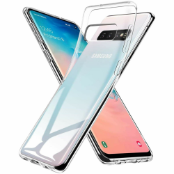 Kristallklare Silikon Hülle für Samsung Galaxy S10 📱 [Ultra Dünn] [100% Durchsichtig] - Deutsche Material Angebot bei HelloDeals