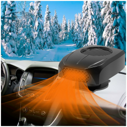 Schnelles Heizen Auto Heizlüfter - 3-in-1 Windschutzscheiben Defroster Demister 12V Angebot bei HelloDeals