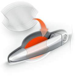 Luxshield Auto Türgriff Schutzfolie - 5er Set ⭐️🚗 Angebot bei HelloDeals