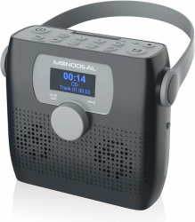NEU 2024 Tragbarer CD Player mit Radio FM 🎶 MONODEAL Bluetooth Boombox CD Player mit Lautsprecher 📻 Angebot bei HelloDeals