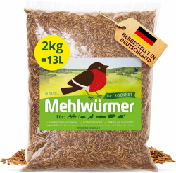 Getrocknete Mehlwürmer mit hohem Proteingehalt - Premium Qualität 🦜🦔🐭 Angebot bei HelloDeals