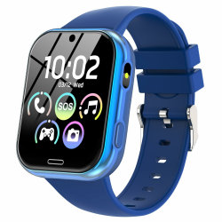 Smartwatch Kinder - Smart Watch Telefon für Kinderuhr Mädchen Jungen mit Spiele Anruffunktion SOS Kamera Musik Schrittzähler Taschenlampe Wecker Angebot bei HelloDeals