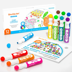 🎨 Dot Marker Set für Kinder-Kunstaktivitäten 🖌️ Angebot bei HelloDeals