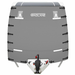 Wohnwagen Abdeckung mit LED-Lichtern und reflektierenden Streifen Angebot bei HelloDeals