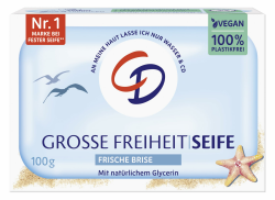 🛁🌿 CD Milde Seife Große Freiheit 'Frische Brise' 100g Vegan & Ohne Mikroplastik Angebot bei HelloDeals