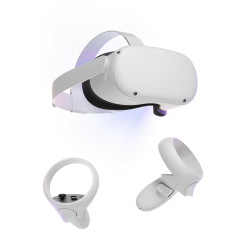 🌌 Meta Quest 2 VR-Brille 128 GB - Unglaubliches Virtual Reality-Erlebnis! Angebot bei HelloDeals