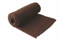 🛋️ Kuschelige Fleecedecke in Braun - 130x170cm - CB Home & Style Angebot bei HelloDeals