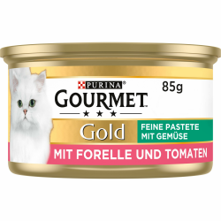 Angebot: PURINA GOURMET Gold Feine Pastete mit Gemüse Katzenfutter Angebot bei HelloDeals