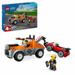 🚗 LEGO City Abschleppwagen mit Sportauto 🎁 Spielset für Kinder ab 4 Jahren Angebot bei HelloDeals