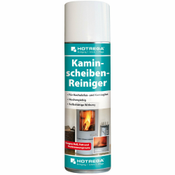 🔥🧼 HOTREGA Kaminscheiben Reiniger 🪟 mühelos Ruß vom Kaminglas entfernen 🧽 Kachelofen Scheibe reinigen 300ml Angebot bei HelloDeals