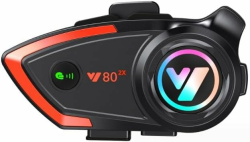 🎧 Bluetooth 5.0 Kopfhörerhelm Intercom für Motorrad 🏍️ | 800 Meter Reichweite ⚡️ | IP67 Wasserdicht 💦 | Qualcomm-Chip 📱 | Für Musik GPS Skifahren 🎿 Angebot bei HelloDeals