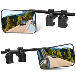 🚐🔍 Semai Wohnwagen Spiegel Auto Universal Rückspiegel Zusatzspiegel Außen 360° Einstellbar Angebot bei HelloDeals
