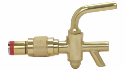 🍺🛠️ Messing Zapfgarnitur Automatikhahn für Pittermännchen Schankhahn Anschlaghahn Schlaghahn Zapfhahn Angebot! Angebot bei HelloDeals