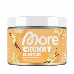 🌟 SÜßE VIELFALT: MORE Chunky Flavour, Vanilla Perfection 150 g - Vegan 🌿 Angebot bei HelloDeals