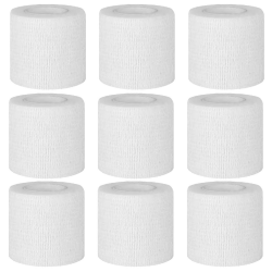 Selbstklebender Verband, 9 Rollen x 5cm x 4,5m Pflaster Rolle Verbandsmaterial ⭐️🩹 Angebot bei HelloDeals