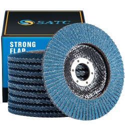 🔥 S SATC Fächerscheibe 125 Korn 40 für Metall Holz Stahl 🔥 Angebot bei HelloDeals