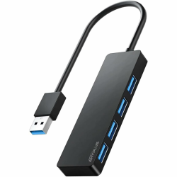 USB Hub 3.0, 4 Port USB-Hubs, Tragbarer USB Splitter Mini USB Verteiler Angebot bei HelloDeals