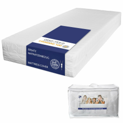 🛏️ Schützender Matratzenbezug 90x200cm mit Reißverschluss - Hygiene & Komfort 🌿 Angebot bei HelloDeals