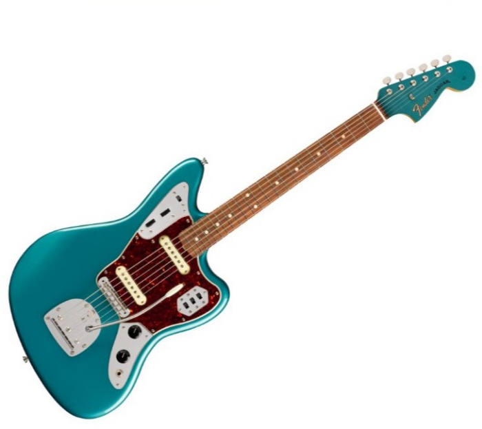 Fender Vintera '60s Jaguar PF Ocean Turquoise Electric guitar