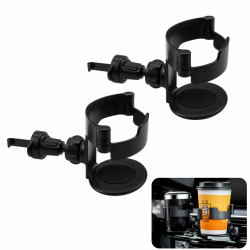 🚗🥤 Getränkehalter Auto Suuwwn 2 Stück Becherhalter Universell Verstellbarer Auto-Belüftungs Getränkehalter Lüftung Flaschenhalter Angebot bei HelloDeals