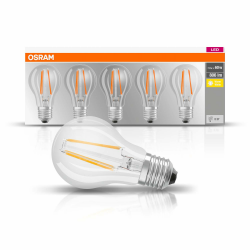 🌟 Osram LED Base Classic A Lampe, 5er Packung 🌟 Angebot bei HelloDeals