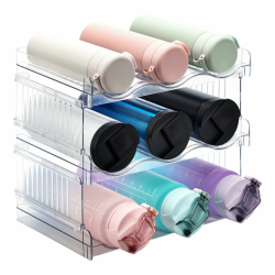 Stapelbarer Flaschenhalter für Küche und Vorratskammer 🍷 Angebot bei HelloDeals