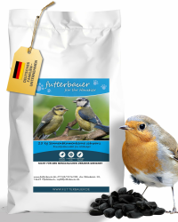 Angebot: 25 kg Schwarze Sonnenblumenkerne für Vögel 🐦🌿 Angebot bei HelloDeals