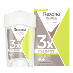 🌟 Sonderangebot! Rexona Women Maximum Protection Anti Transpirant Deo Creme Stress Control Deodorant 🌟 Angebot bei HelloDeals