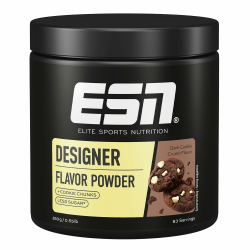ESN Designer Flavor Powder, Dark Cookie Crumb, 250 g - Made in Germany 🇩🇪 Angebot bei HelloDeals