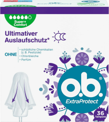 o.b. ExtraProtect Super + Comfort (36 Stück) 🌸🩸 Angebot bei HelloDeals