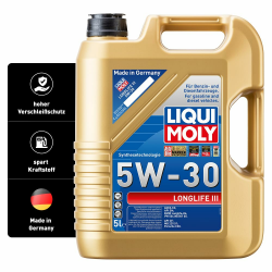Sonderangebot! LIQUI MOLY Longlife III 5W-30 | 5 L 🚗🔧 Angebot bei HelloDeals